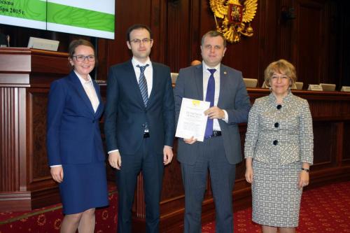 Департамент государственной службы и кадров при Президенте Республики Татарстан​​ - победитель конкурса 2015 года