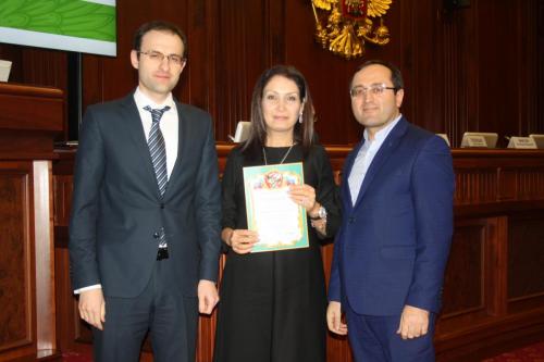 Управление Администрации Главы и Правительства Республики Дагестан по вопросам государственной службы, кадров и государственным наградам​​ - призер конкурса 2015 года