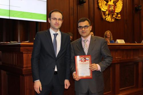 Министерство здравоохранения Новосибирской области​​ - призер конкурса 2016 года